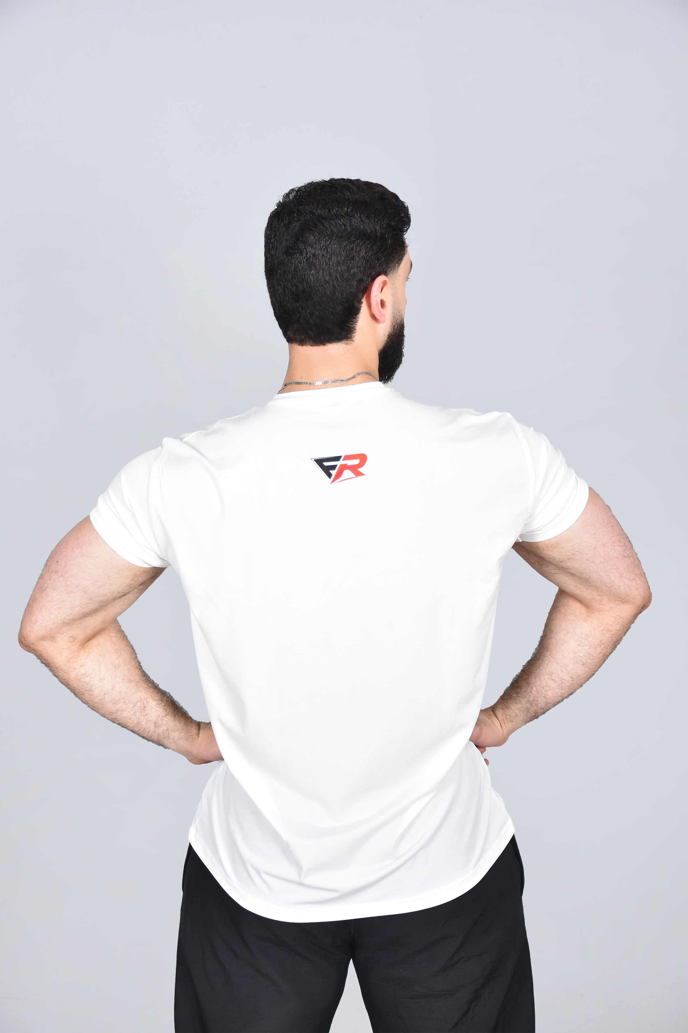 FLEXR Performance Gym T-Shirt – White Edition