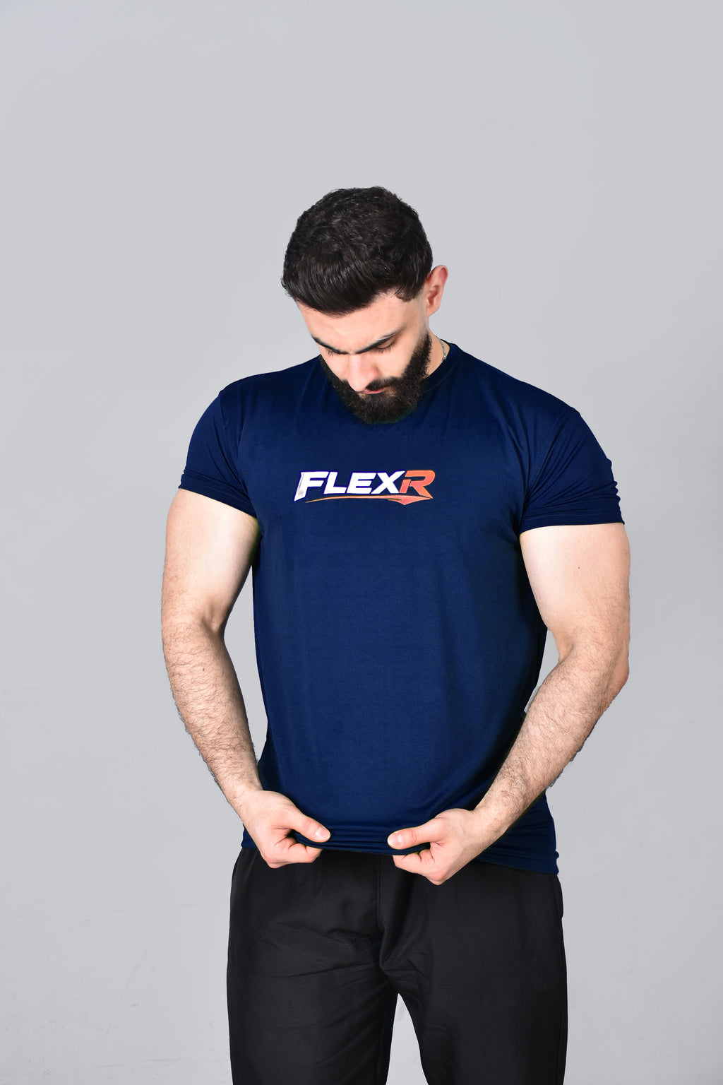 FLEXR Performance Gym T-Shirt -Navy Edition