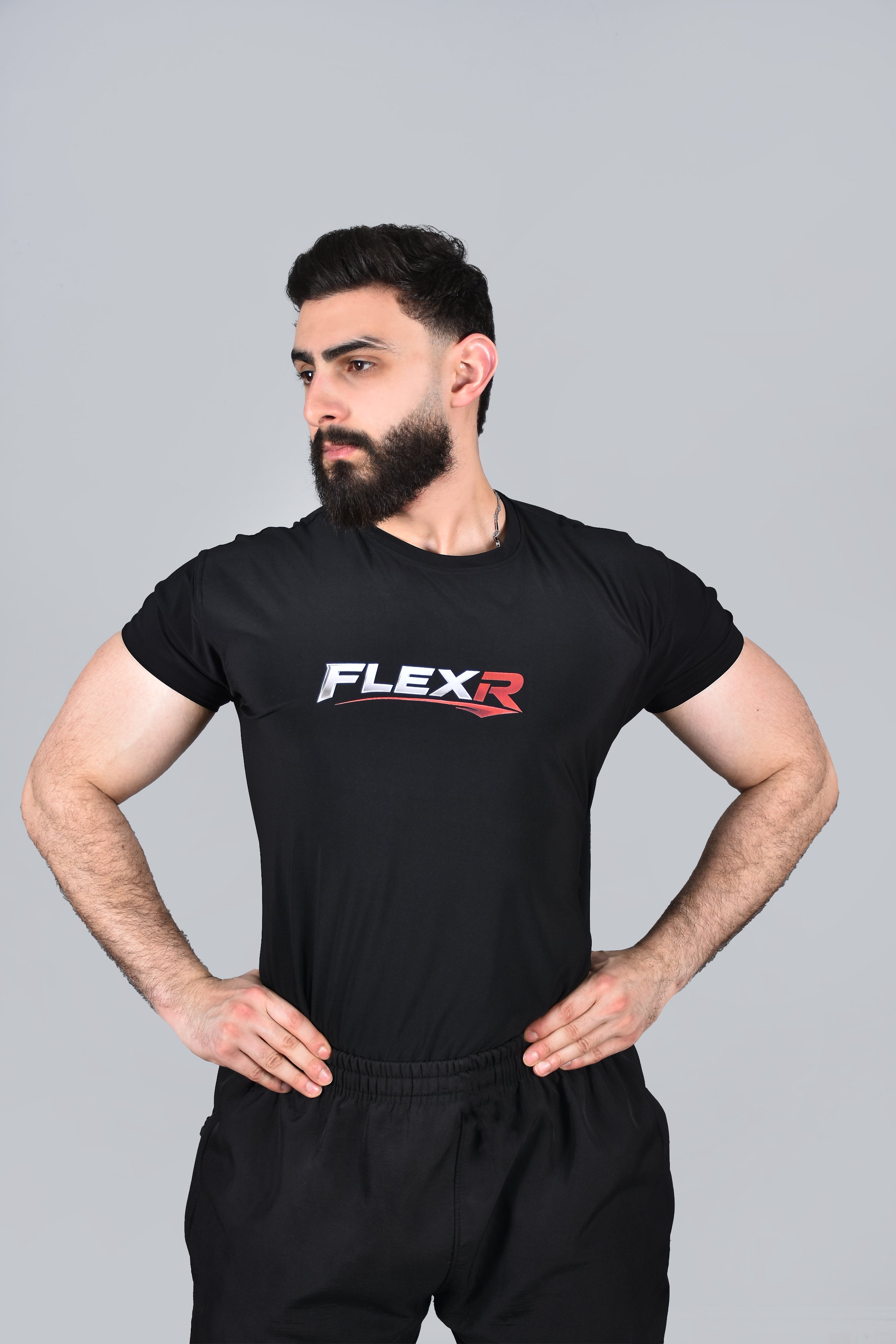 FLEXR Performance Gym T-Shirt -Black Edition